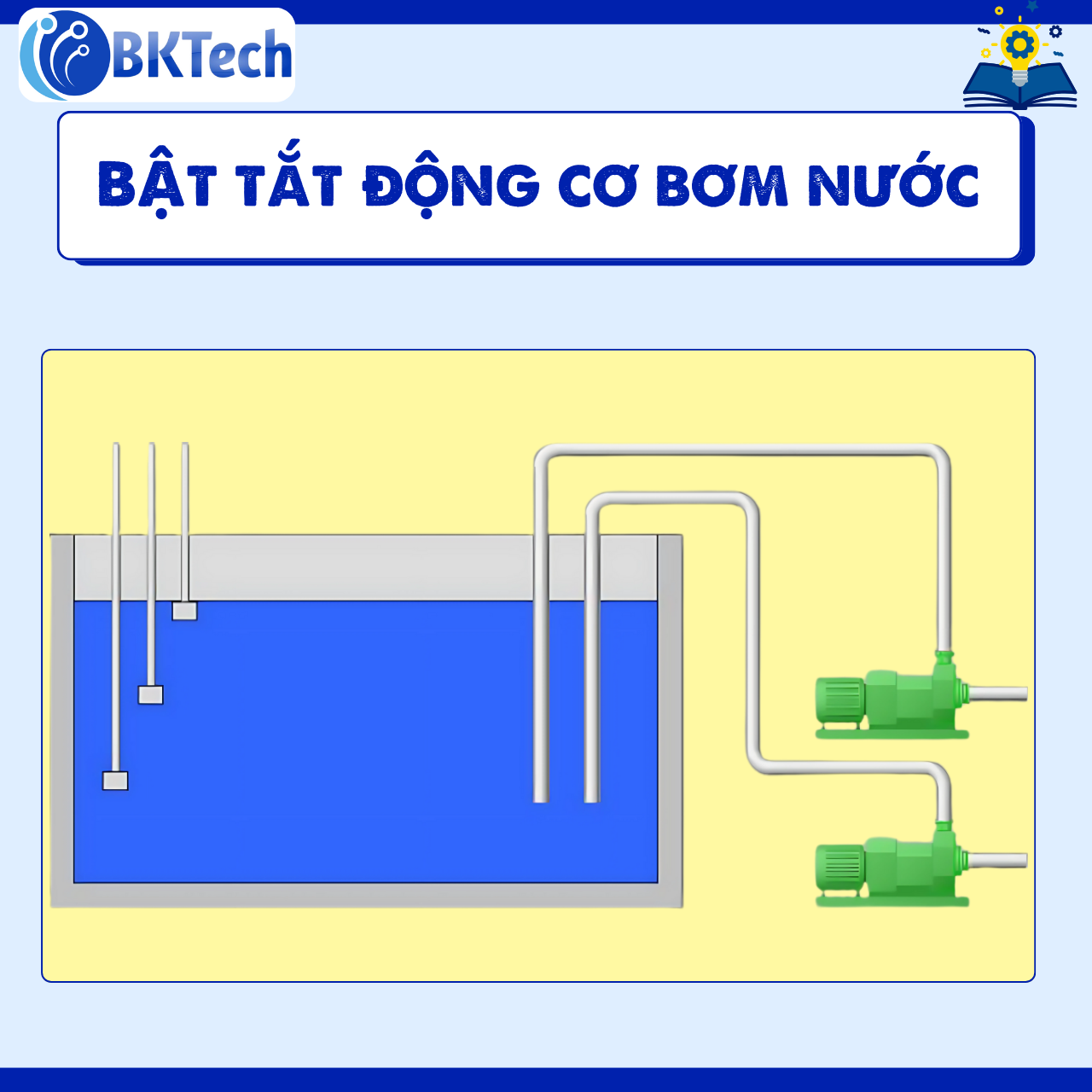BẬT TẮT ĐÔNG CƠ BƠM NƯỚC - SET RESET