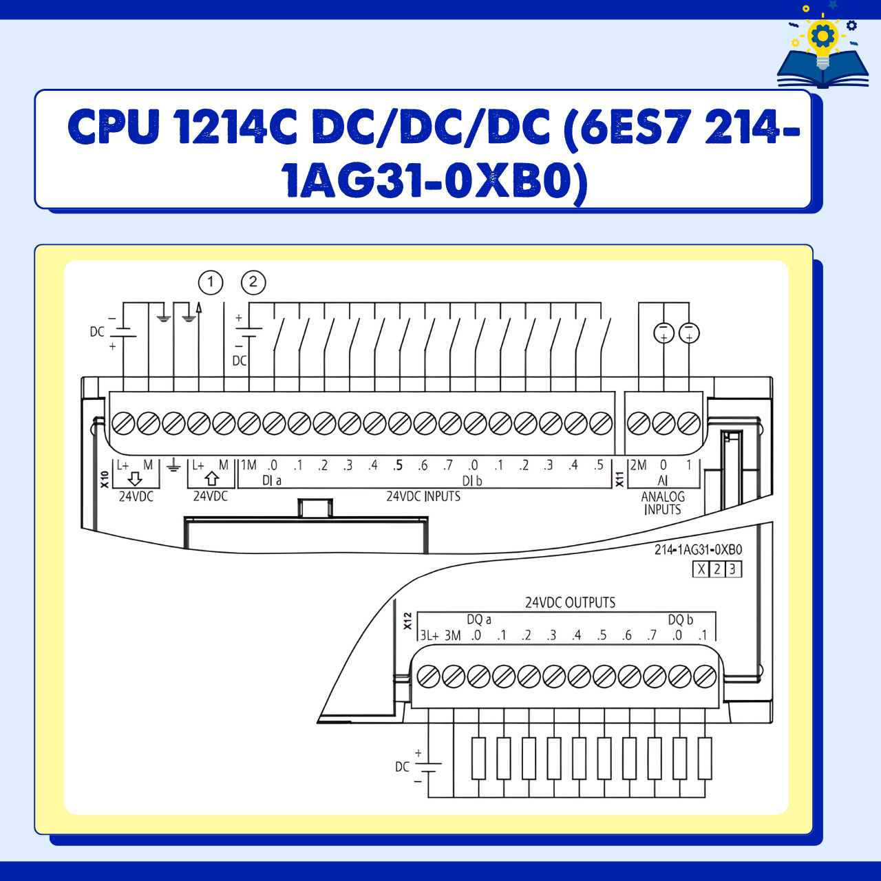 CPU 1214C DC/DC/DC (6ES7 214-1AG31-0XB0)