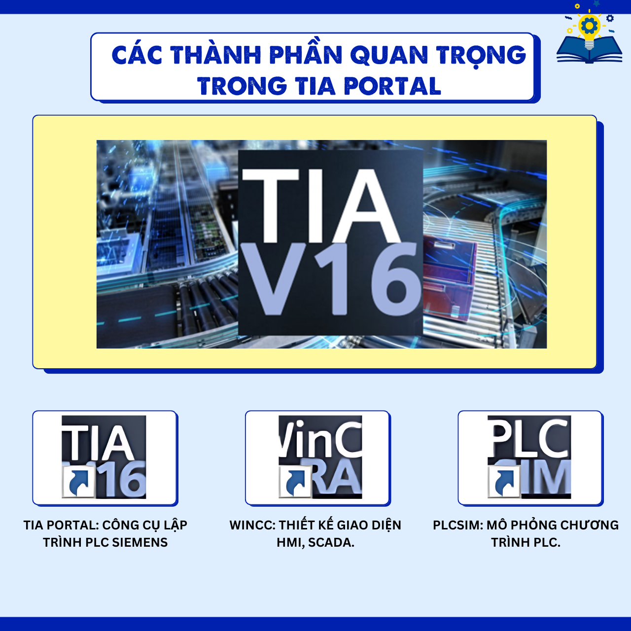 tia portal v16 _ Các thành phần quan trọng trong Tia Portal